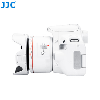JJC Sluneční clona pro objektiv Yongnuo YN 50 mm f/1,8 II, bílá