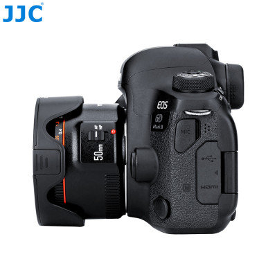 JJC Sluneční clona pro objektiv Yongnuo YN 50 mm f/1,8 II, černá