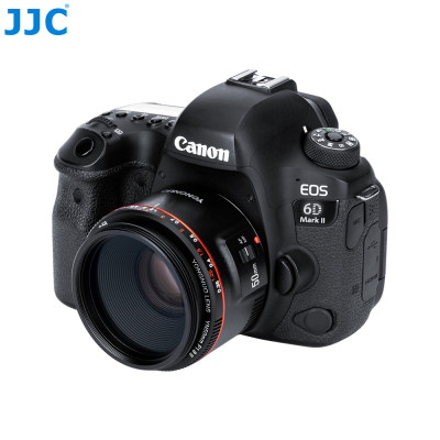 Krytka objektívu JJC pre Yongnuo YN 50 mm f/1,8 II, čierna