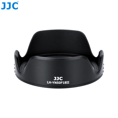 JJC Sluneční clona pro objektiv Yongnuo YN 50 mm f/1,8 II, černá