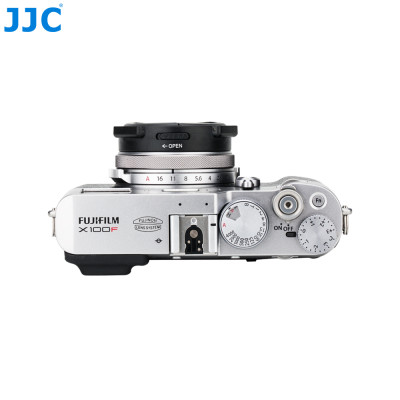 JJC Automatická krytka objektivu pro fotoaparáty Fujifilm X70/X100/X100S/X100T/X100F
