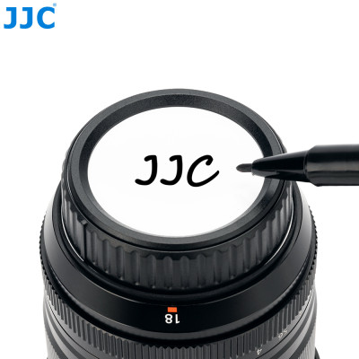 JJC RL-FX4K, Zadná krytka objektívu s nápisom pre FUJIFILM X, 4 ks