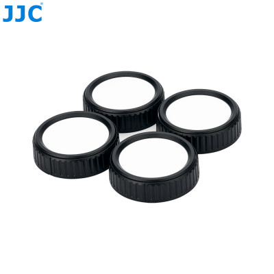 JJC RL-FX4K, Zadní krytka objektivu s možností popisu pro FUJIFilm X, 4 ks