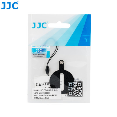 JJC Držák krytky objektivu vhodný pro krytku objektivu Canon PowerShot G1X Mark III 37 mm