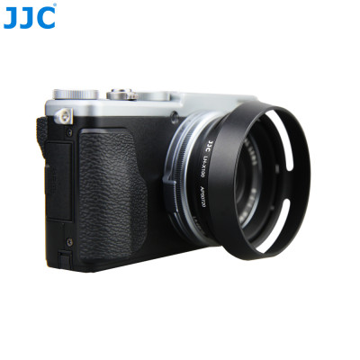 JJC LH-JX100, čierna náhradná slnečná clona pre Fujifilm LH-X100