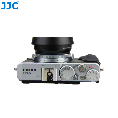 JJC LH-JX100, černá sluneční clona náhrada za Fujifilm LH-X100
