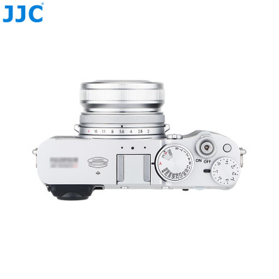 JJC Sluneční clona nahrazuje sluneční clonu FUJI. LH-X100 a adaptér AR-X100, stříbrná