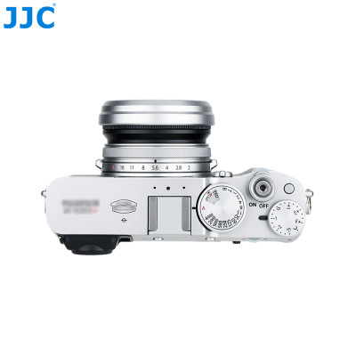 Slnečná clona JJC nahrádza slnečnú clonu FUJI. Adaptér LH-X100 a AR-X100, čierny