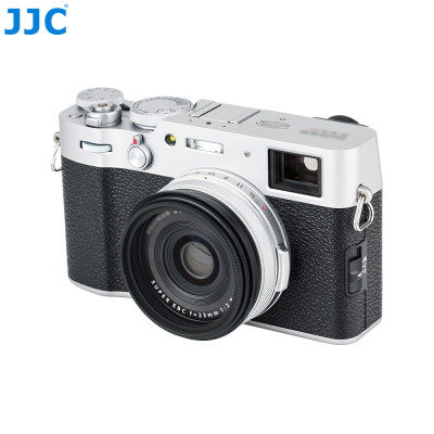 Slnečná clona JJC nahrádza slnečnú clonu FUJI. Adaptér LH-X100 a AR-X100, čierny