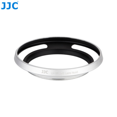 Krytka objektívu JJC pre FUJIFILM XC15-45 mm F3,5-5,6 OIS PZ, strieborná