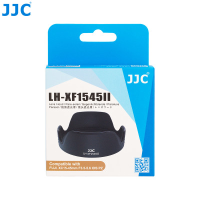JJC LH-XF1545II BLACK, slnečná clona pre niektoré objektívy Fujifilm / Canon / Nikon