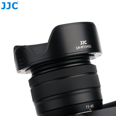 JJC LH-XF1545II BLACK, slnečná clona pre niektoré objektívy Fujifilm / Canon / Nikon