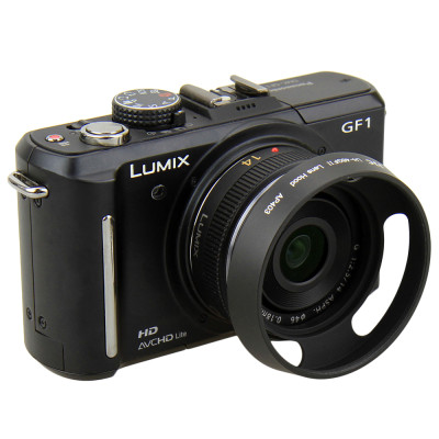 JJC LH-46GFII, Sluneční clona pro objektivy PANASONIC a OLYMPUS