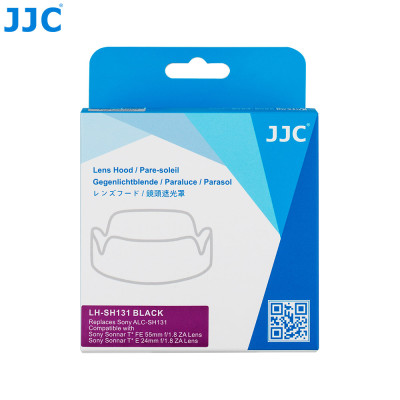 JJC LH-SH131 BLACK, Slnečná clona nahrádza produkt SONY ALC-SH131, kov