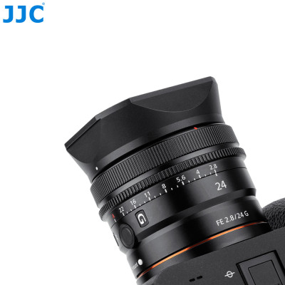 JJC Sluneční clona pro objektiv SONY FE 24 mm f/2,8 G (SEL24F28G), FE 40 mm f/2,5 G (SEL40F25G),  FE 50 mm f/2,5 G (SEL50F25G)
