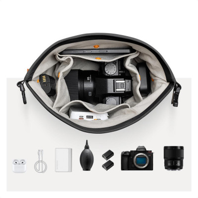 K&F CONCEPT KF13.168V2 URBAN WANDER TAŠKA NA FOTOTECHNIKU 5L, černá