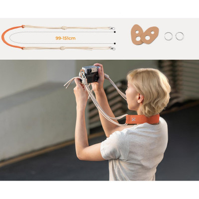 K&F CONCEPT KF13.168 URBAN WANDER TAŠKA NA FOTOTECHNIKU 5L, oranžová