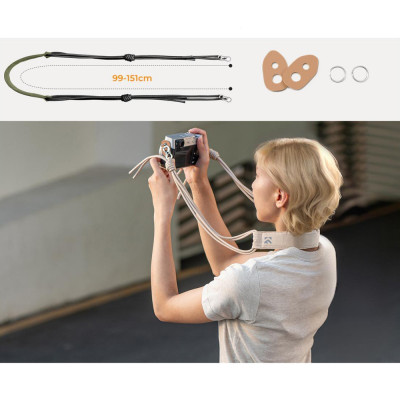 K&F CONCEPT KF13.168V3 URBAN WANDER PHOTO BAG 5L, zelená