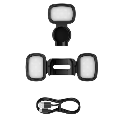 JJC SET 3 MINI LED svetiel a držiaka pre DJI Osmo Pocket 3