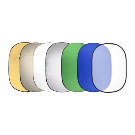 Reflector plates [oval] 7 v1 90x120cm