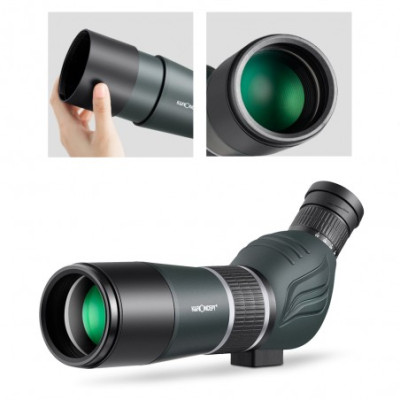 K&F Concept 20-60x 60mm BAK4 monoculars with minifocal and phone holder