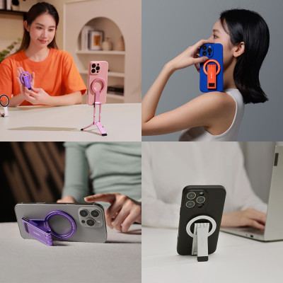 Ulanzi MA60 Mini MagSafe phone tripod [ silver ]