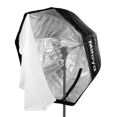 Reportérsky dáždnik softbox osemhranný MITOYA EASY 80cm