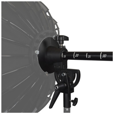 Mitoya Zoom-Focus držák pro parabolické softboxy, Adaptér Bowens