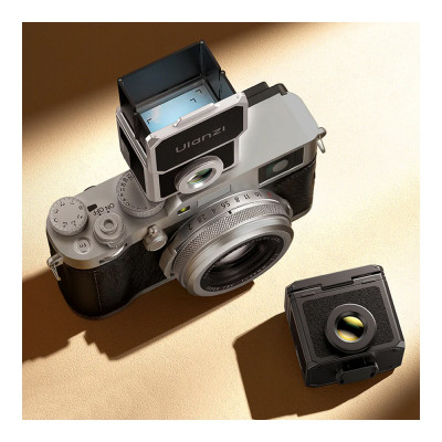 Ulanzi VF01 waist level viewfinder 28/35/50mm viewfinder for camera [ Silver ]