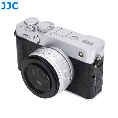 Krytka objektívu JJC pre FUJI. XF 23 mm F2.8 R WR a iné, čierna