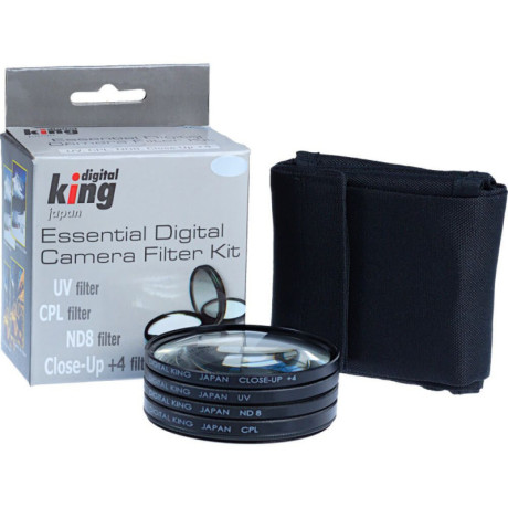 Digital King filtr set UV CPL ND8 Macro 46mm