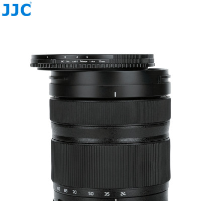 JJC F-NCB82, ND filter 3 v 1, CPL a 1/4 efekt čiernej hmly, 82 mm