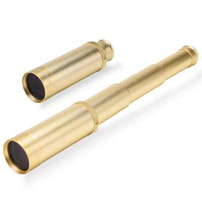 Monokulární kovový teleskopický dalekohled 135 - 335 mm, 30 x 40 HD, pirátské téma