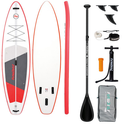 FunWater SUP paddleboard SUPFW69C 3,35 m (červeno-biely)