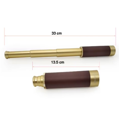 Children's pirate binoculars folding 25 x 30 FMC + compass