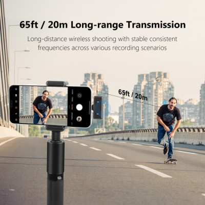 PULUZ SmartLink WS300 Magnetic lavalier wireless microphone with charging case, Type-C RX receiver and 2 microphones