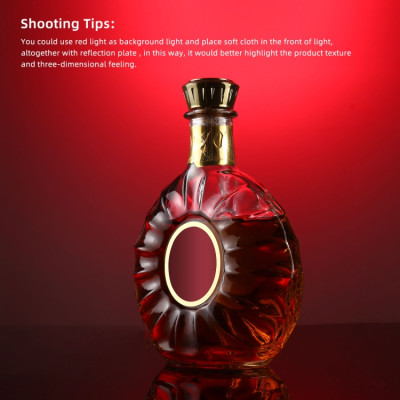 Acrylic reflective board PULUZ 30cm, black