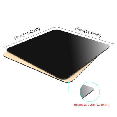 Acrylic reflective board PULUZ 30cm, black