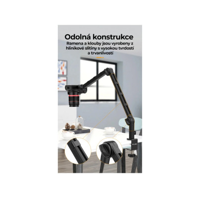 Ulanzi VIJIM LS25 Multifunctional table stand ( arm ) with table clamp