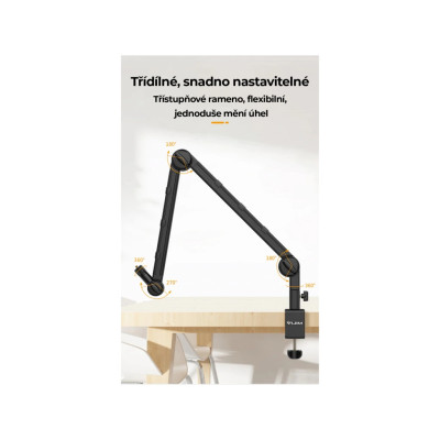 Ulanzi VIJIM LS25 Multifunctional table stand ( arm ) with table clamp