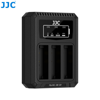 JJC Nabíječka pro tři baterie RICOH DB-120