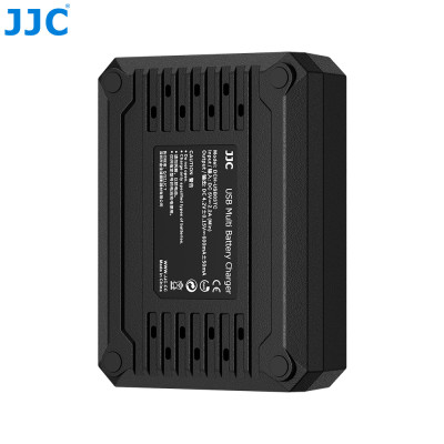 JJC Battery Charger for three RICOH DB-120 batteries