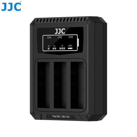 JJC Nabíječka pro tři baterie RICOH DB-120