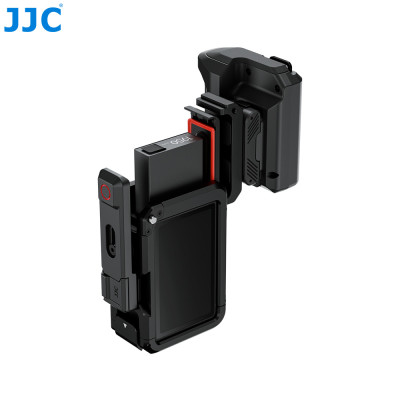 JJC SSK-OA5P, Sada klec, grip (rukojeť), krytka objektivu, šňůrka  pro DJi Osmo Action 5 Pro / 4 / 3