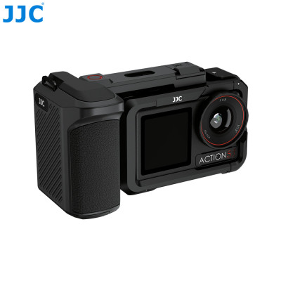 JJC SSK-OA5P, sada klietky, gripu, krytky objektívu a šnúrky pre DJi Osmo Action 5 Pro / 4 / 3