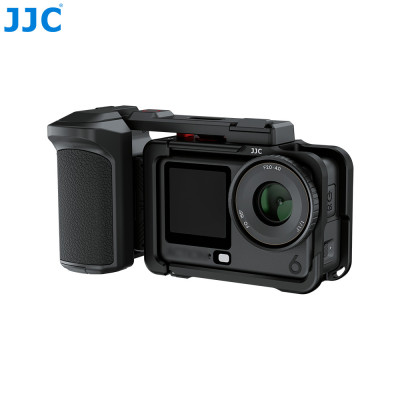 JJC SSK-OA5P, sada klietky, gripu, krytky objektívu a šnúrky pre DJi Osmo Action 5 Pro / 4 / 3