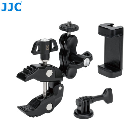 JJC MFC-K1, multifunkční sada úchytů a držáků pro fotoaparát, telefon, příslušenství