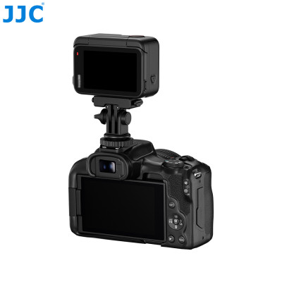 JJC QRIM-CS, Quick Release Mount with Cold Shoe or 1/4" Tripod Mount for Insta360 X5 / Insta360 X4 Air