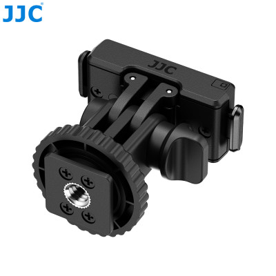 JJC QRIM-CS, rýchloupínací držiak so studenou päticou alebo 1/4" statívovým držiakom pre Insta360 X5 / Insta360 X4 Air