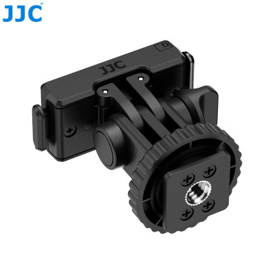 JJC QRIM-CS, Rychloupínací držák s montáží do Cold Shoe (patky) nebo 1/4" na stativ pro  Insta360 X5 / Insta360 X4 Air